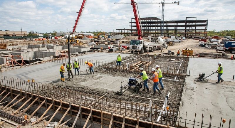 Commercial Slab Construction in Ann Arbor, MI