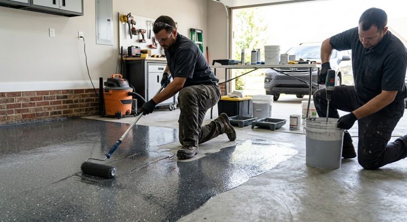 Epoxy Flooring Repair in Frederick, MD