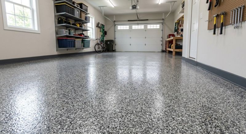 Garage Floor Epoxy Installation in Raleigh, NC