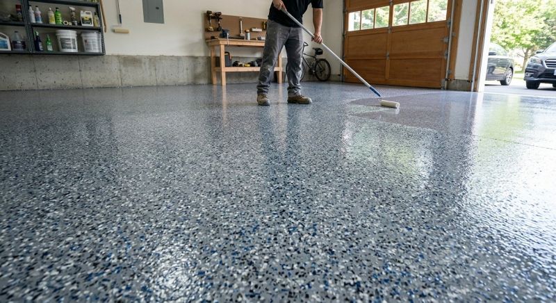 Residential Floor Coating in Frederick, MD