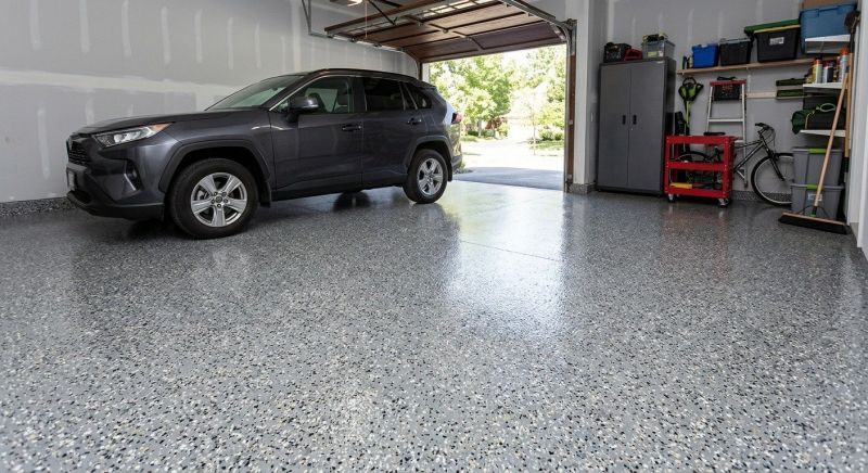 Garage Floor Epoxy Installation in Fairfax, VA